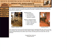 Tablet Screenshot of kenhardwood.com